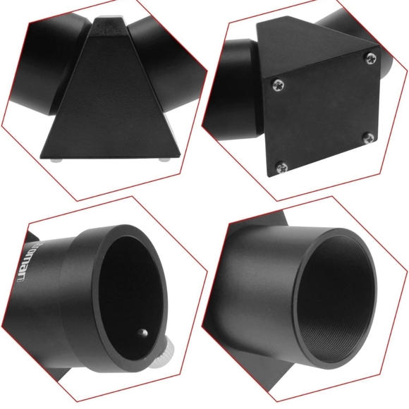 1.25 inch 45° digital prism optical prism inside rather than a mirror (23) - Picture 3 of 11